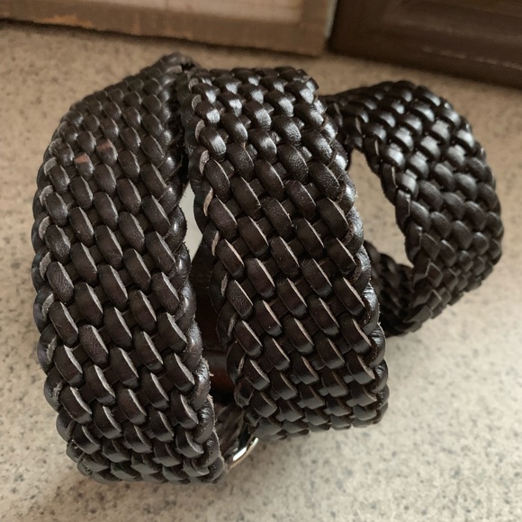 Talbots Woven Brown Belt - Picture 3 of 4